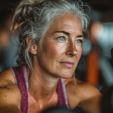 Instructor demonstrând exerciții de yoga pentru flexibilitate